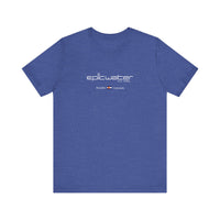 Epic Water Filters Unisex Navy Short Sleeve Tee in Heather True Royal