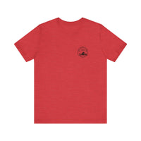 Epic Sunset - Unisex Jersey Short Sleeve Tee in Heather Red