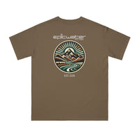 Epic Organic Mystic Mountain Oasis Unisex Classic T-Shirt in Meteorite