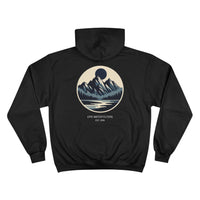 Epic Lunar Lakefront Peaks Champion Hoodie in 