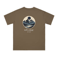 Organic Epic Lunar Lakefront Peaks Unisex Classic T-Shirt in Meteorite